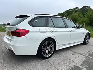 Used 2018 BMW 3 Series M Sport White - Interior and Exterior details 3