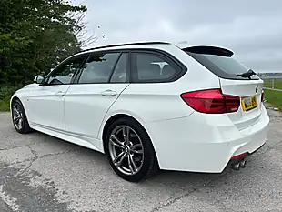 Used 2018 BMW 3 Series M Sport White - Interior and Exterior details 6
