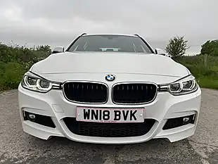 Used 2018 BMW 3 Series M Sport White - Interior and Exterior details 7