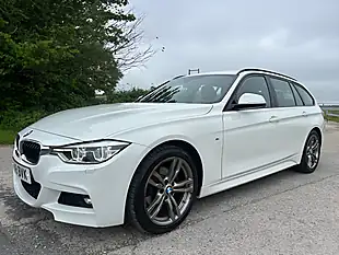 Used 2018 BMW 3 Series M Sport White - Interior and Exterior details 8