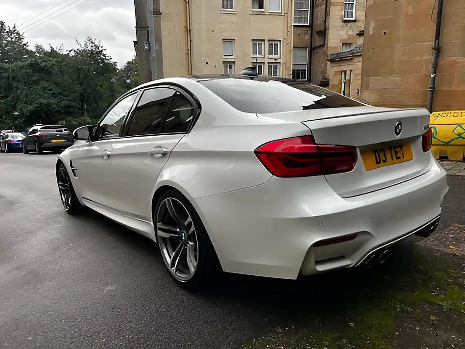Used 2018 BMW 3 Series M3 Mineral White - Interior and Exterior details 3