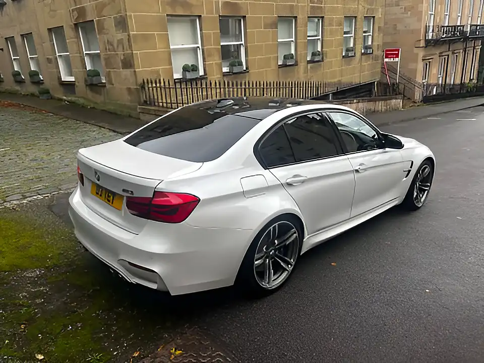 Used 2018 BMW 3 Series M3 Mineral White - Interior and Exterior details 8