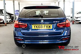 Used 2018 BMW 3 Series Se Touring Blue - Interior and Exterior details 11