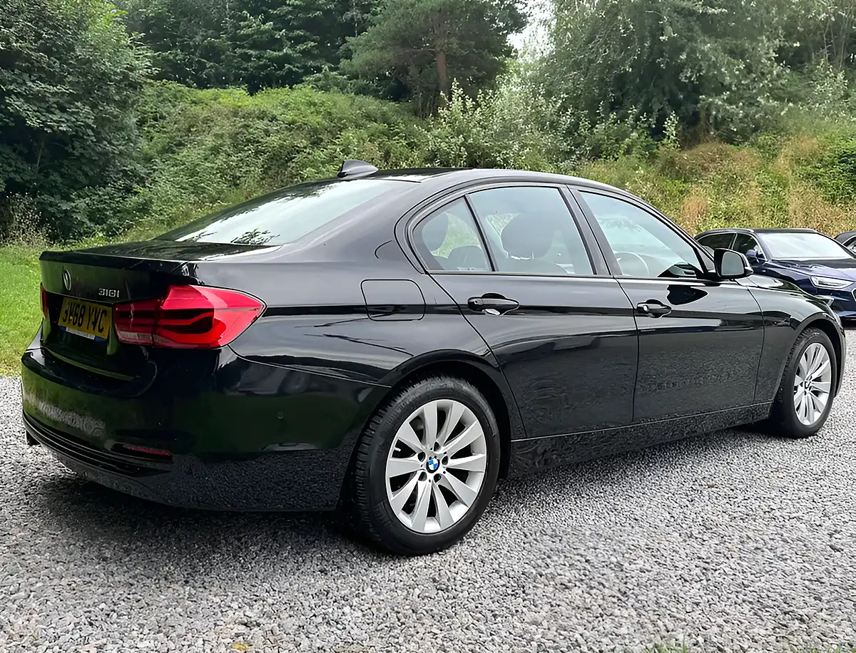 Used 2018 BMW 3 Series Sport Jet Black - Interior and Exterior details 3