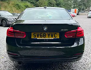 Used 2018 BMW 3 Series Sport Jet Black - Interior and Exterior details 4