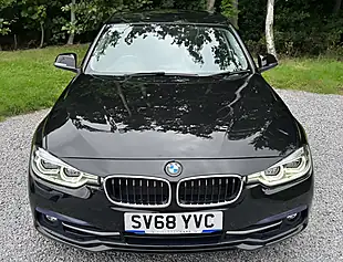 Used 2018 BMW 3 Series Sport Jet Black - Interior and Exterior details 8