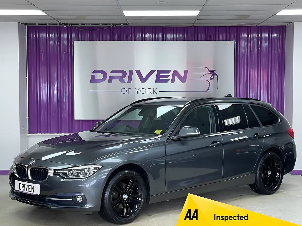 Used 2018 BMW 3 Series Sport Mineral Grey - Front View