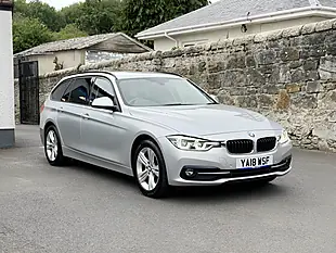 Used 2018 BMW 3 Series Sport Touring Silver - Interior and Exterior details 17