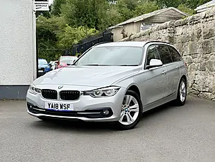 Used 2018 BMW 3 Series Sport Touring Silver - Interior and Exterior details 4