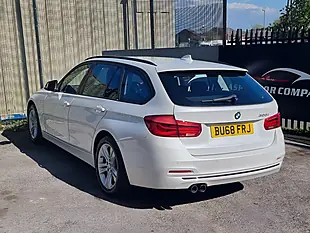 Used 2018 BMW 3 Series Sport Touring White - Interior and Exterior details 6