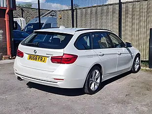 Used 2018 BMW 3 Series Sport Touring White - Interior and Exterior details 8