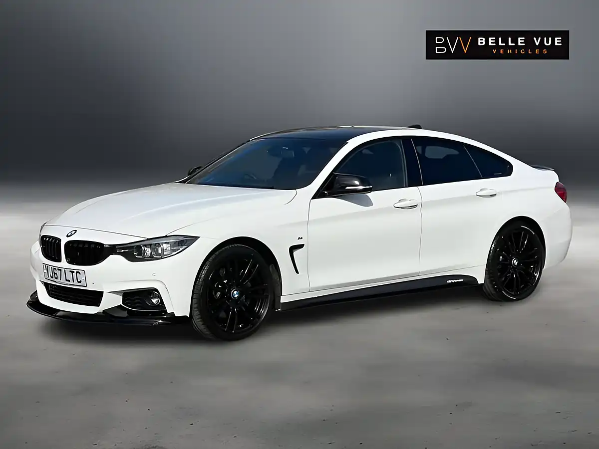 Used 2018 BMW 4 Series Gran Coupe M Sport Alpine White - Interior and Exterior details 11