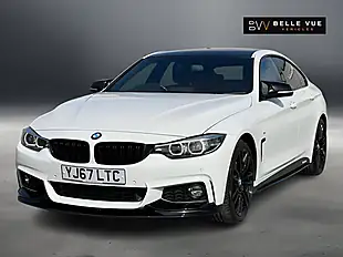 Used 2018 BMW 4 Series Gran Coupe M Sport Alpine White - Interior and Exterior details 12