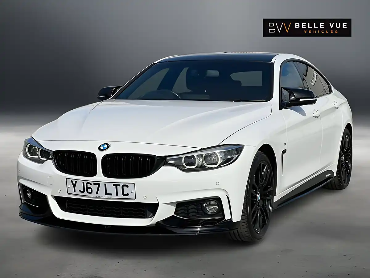 Used 2018 BMW 4 Series Gran Coupe M Sport Alpine White - Interior and Exterior details 12