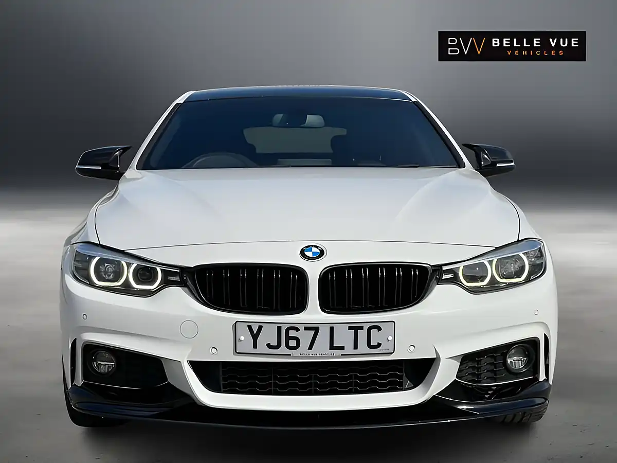 Used 2018 BMW 4 Series Gran Coupe M Sport Alpine White - Interior and Exterior details 13