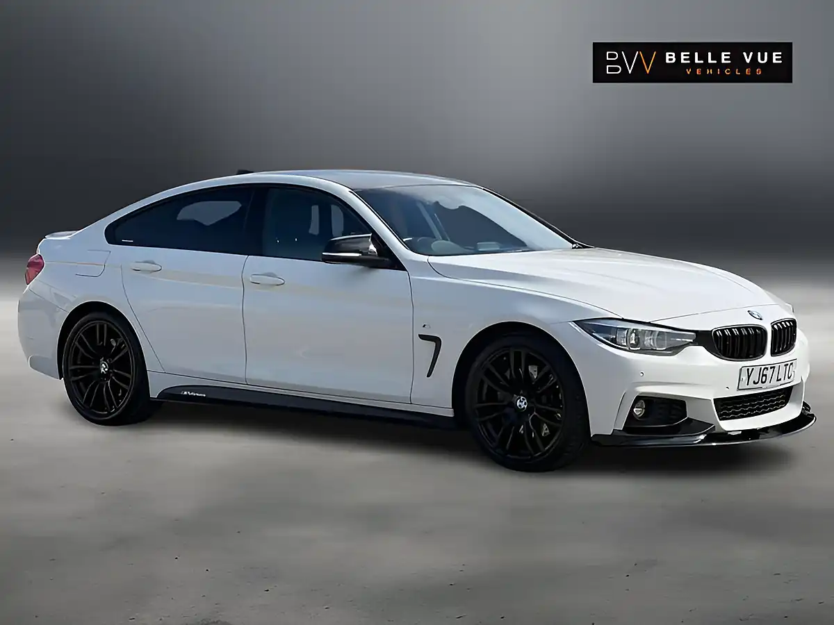 Used 2018 BMW 4 Series Gran Coupe M Sport Alpine White - Interior and Exterior details 2
