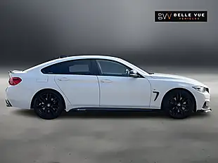 Used 2018 BMW 4 Series Gran Coupe M Sport Alpine White - Interior and Exterior details 3