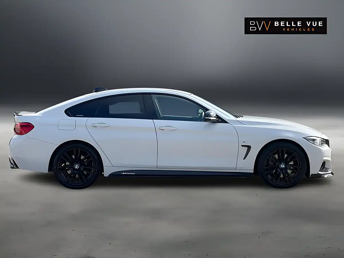 Used 2018 BMW 4 Series Gran Coupe M Sport Alpine White - Interior and Exterior details 3