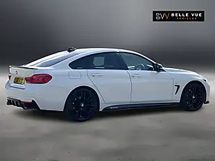 Used 2018 BMW 4 Series Gran Coupe M Sport Alpine White - Interior and Exterior details 4