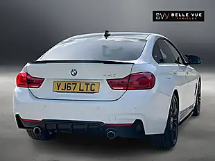 Used 2018 BMW 4 Series Gran Coupe M Sport Alpine White - Interior and Exterior details 5