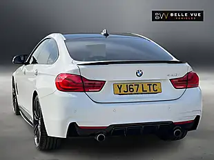 Used 2018 BMW 4 Series Gran Coupe M Sport Alpine White - Interior and Exterior details 8