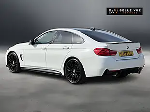 Used 2018 BMW 4 Series Gran Coupe M Sport Alpine White - Interior and Exterior details 9