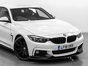 Used 2018 BMW 4 Series Gran Coupe M Sport Alpine White - Interior and Exterior details 10