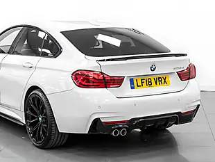 Used 2018 BMW 4 Series Gran Coupe M Sport Alpine White - Interior and Exterior details 11