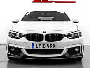 Used 2018 BMW 4 Series Gran Coupe M Sport Alpine White - Interior and Exterior details 6