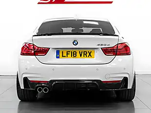 Used 2018 BMW 4 Series Gran Coupe M Sport Alpine White - Interior and Exterior details 7