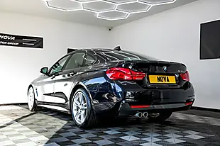 Used 2018 BMW 4 Series Gran Coupe M Sport Black/Blue - Interior and Exterior details 10