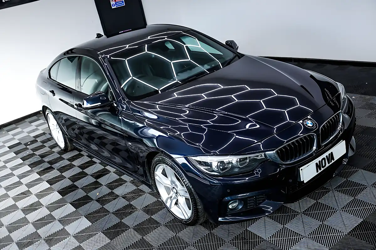 Used 2018 BMW 4 Series Gran Coupe M Sport Black/Blue - Interior and Exterior details 4