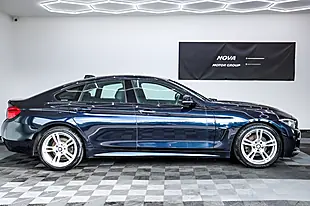 Used 2018 BMW 4 Series Gran Coupe M Sport Black/Blue - Interior and Exterior details 5