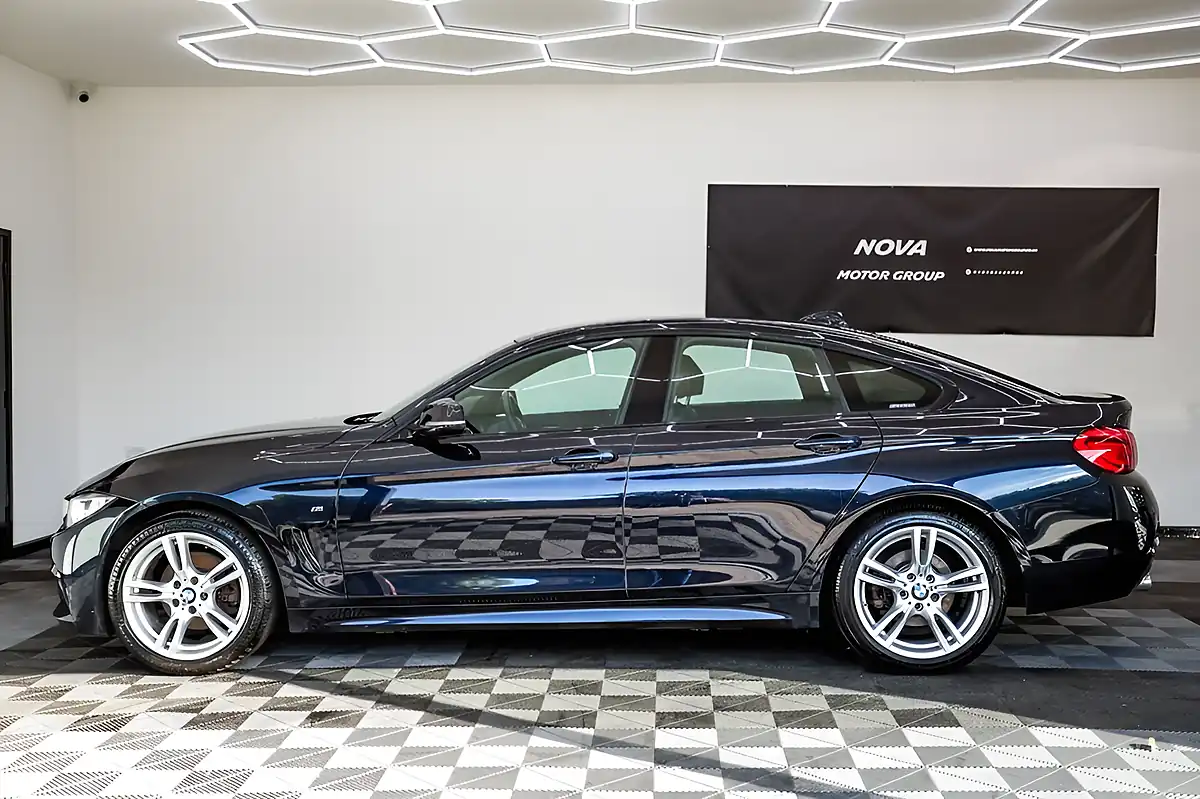 Used 2018 BMW 4 Series Gran Coupe M Sport Black/Blue - Interior and Exterior details 6