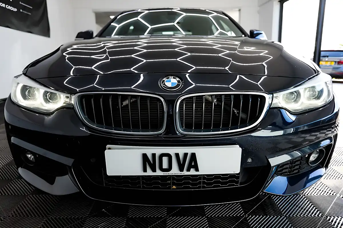 Used 2018 BMW 4 Series Gran Coupe M Sport Black/Blue - Interior and Exterior details 8