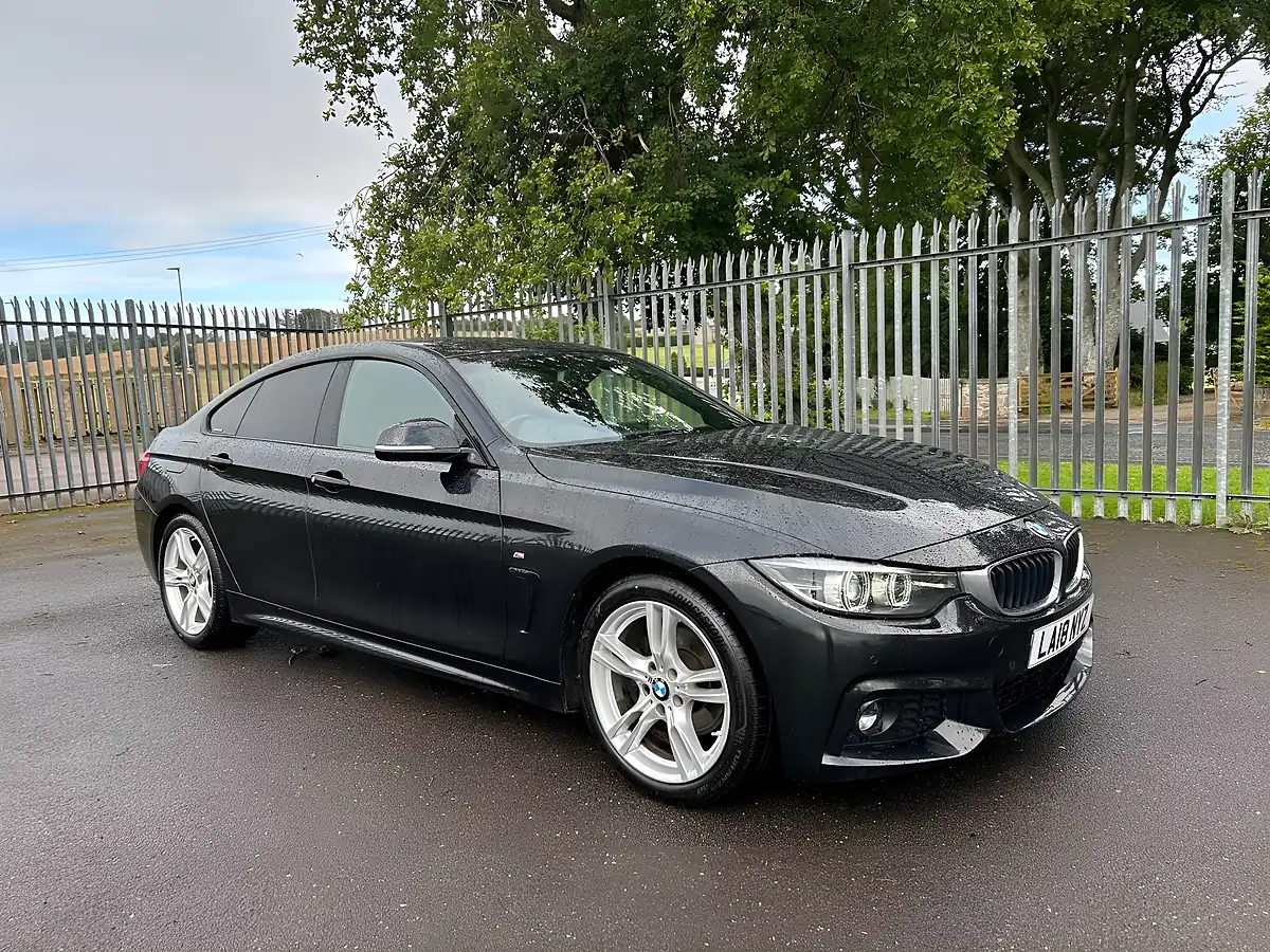 Used 2018 BMW 4 Series Gran Coupe M Sport Black - Interior and Exterior details 2