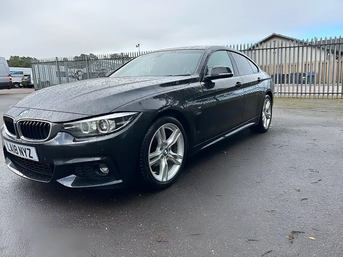 Used 2018 BMW 4 Series Gran Coupe M Sport Black - Interior and Exterior details 4