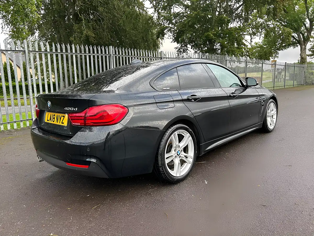Used 2018 BMW 4 Series Gran Coupe M Sport Black - Interior and Exterior details 5