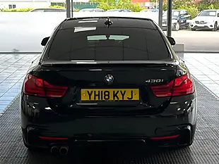 Used 2018 BMW 4 Series Gran Coupe M Sport Black - Interior and Exterior details 10