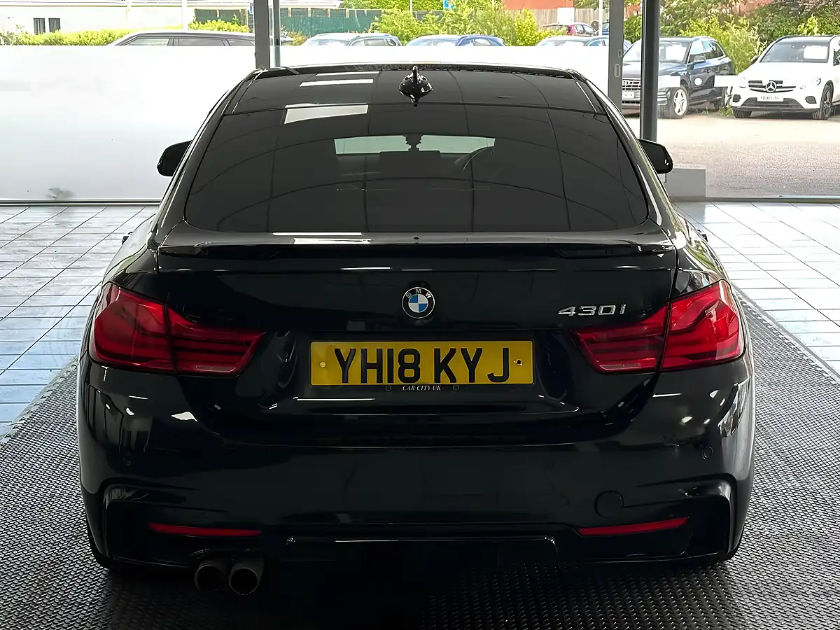 Used 2018 BMW 4 Series Gran Coupe M Sport Black - Interior and Exterior details 10