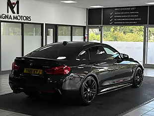 Used 2018 BMW 4 Series Gran Coupe M Sport Black - Interior and Exterior details 11