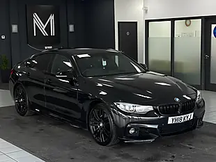 Used 2018 BMW 4 Series Gran Coupe M Sport Black - Interior and Exterior details 2