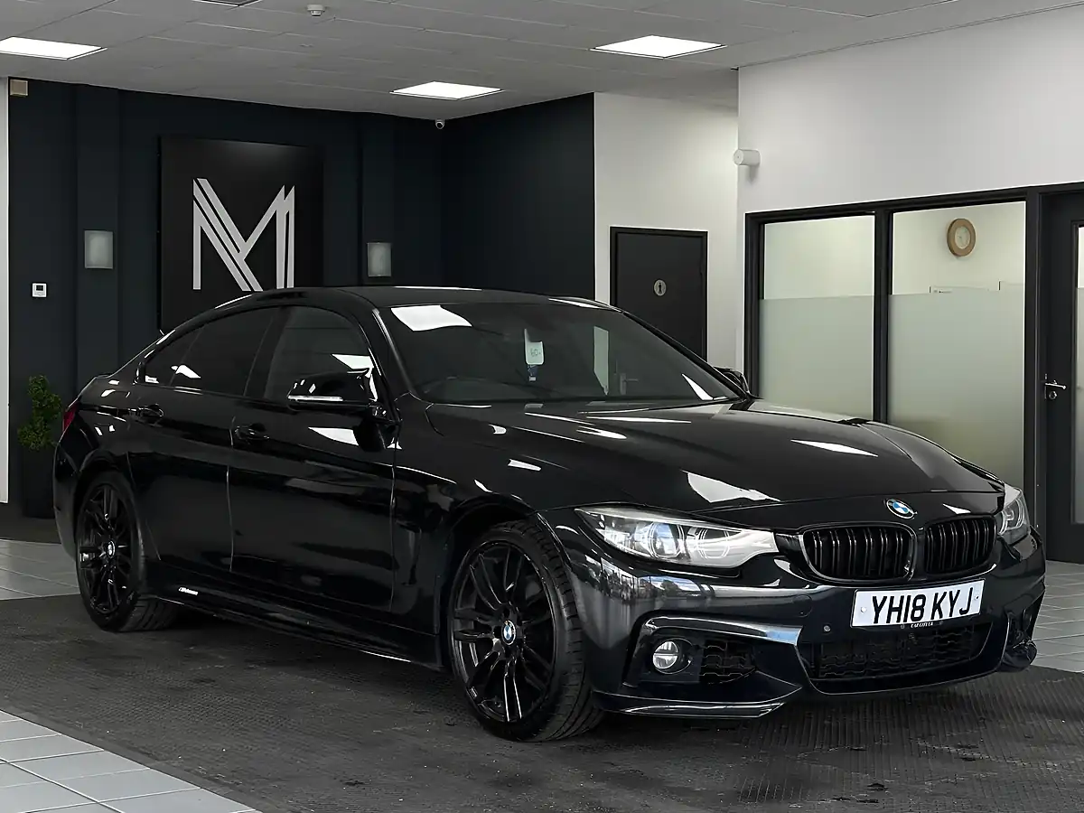 Used 2018 BMW 4 Series Gran Coupe M Sport Black - Interior and Exterior details 3