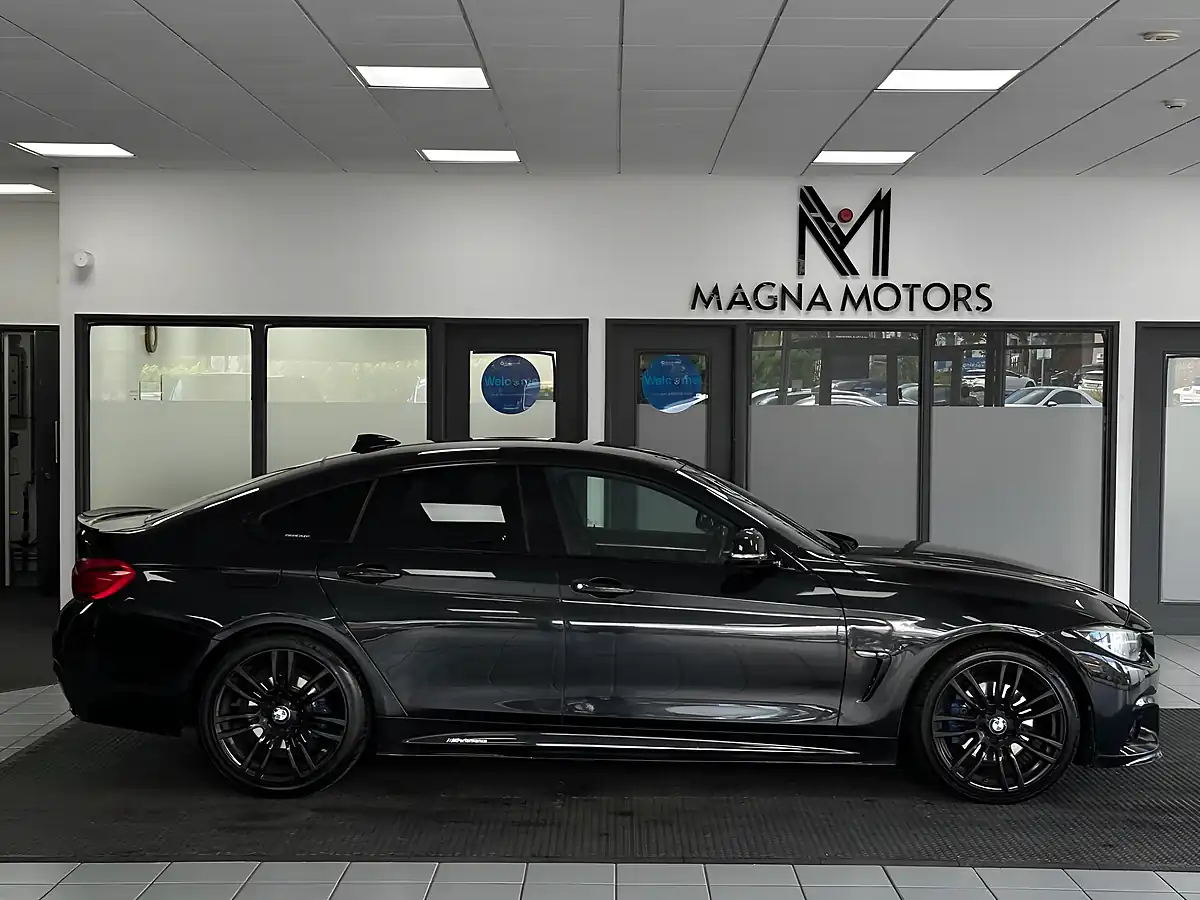 Used 2018 BMW 4 Series Gran Coupe M Sport Black - Interior and Exterior details 4