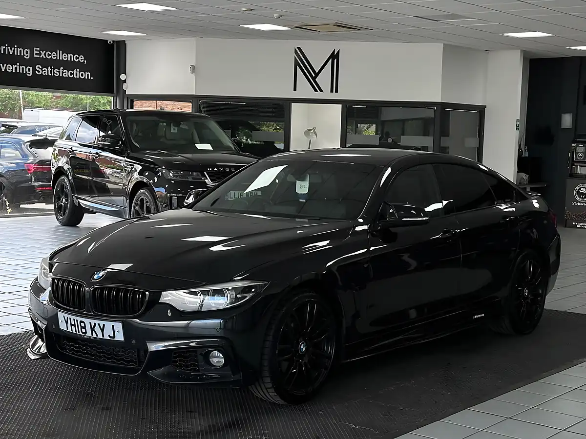 Used 2018 BMW 4 Series Gran Coupe M Sport Black - Interior and Exterior details 6