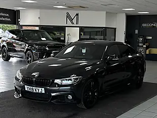 Used 2018 BMW 4 Series Gran Coupe M Sport Black - Interior and Exterior details 7