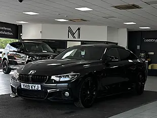Used 2018 BMW 4 Series Gran Coupe M Sport Black - Interior and Exterior details 8