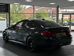 Used 2018 BMW 4 Series Gran Coupe M Sport Black - Interior and Exterior details 9