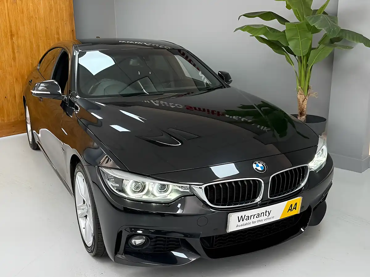 Used 2018 BMW 4 Series Gran Coupe M Sport Black - Interior and Exterior details 8
