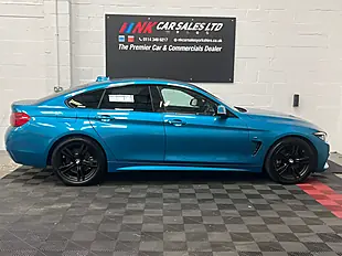 Used 2018 BMW 4 Series Gran Coupe M Sport Blue - Interior and Exterior details 2